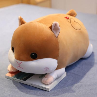 Nouveau 40 Doux Amour Cochon Souris Hamster Peluche Oreiller Rembourré Mignon Animal Coussin Chinois Cochon Souris Jouet Poupée Cadeau d'Anniversaire Enfant 40cm