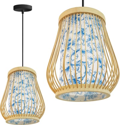Toolight App1635-1Cp Hanglamp Bruin 23X20X23Cm