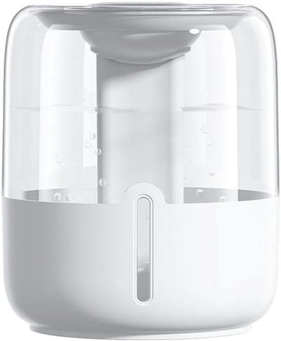 Luchtbevochtiger - Koude mist - Comfortabele lucht - Dubbele spray sensor - Grote capaciteit - Wit