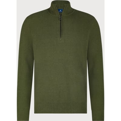 Blue Industry De chenille half-zip pullover |