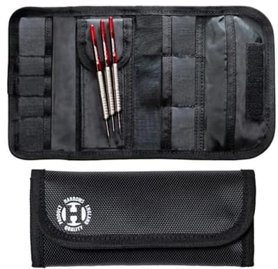 Compact Darts Wallet Geschikt voor 3 Darts | Professionele Darts Accessoires in Modern Zwart Design