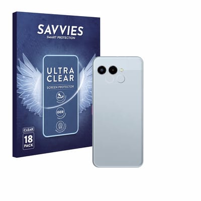 Savvies - Screenprotector voor Telekom T Phone 3 (ALLEEN Camera Lens) - Folie Beschermfolie transparant 18 Stuks