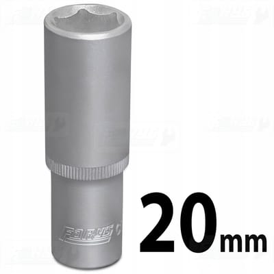 Lange 20 mm 1/2" zeshoekige kraan - CrV-staal - FR1247