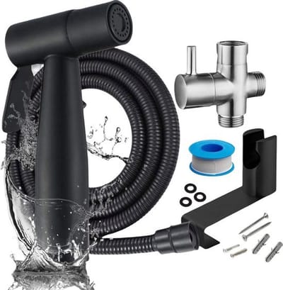 Nolad® Bidet Handdouche - Douchekoppen - Bidet - Handdouche - Zwart