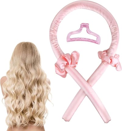 Krulband Zijdehaar Krulspelden - Hittevrije DIY Haarstyling - Voor Gemiddeld en Lang Haar - Krullen - Haaraccessoires - Haarverzorging