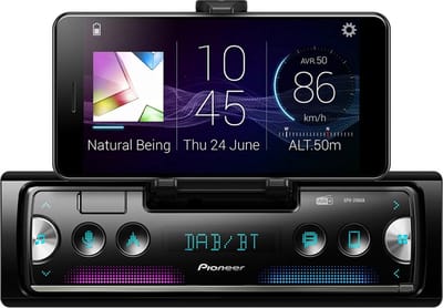 Pioneer SPH-20DAB 1 DIN radio met DAB+, Bluetooth, USB en Spotify