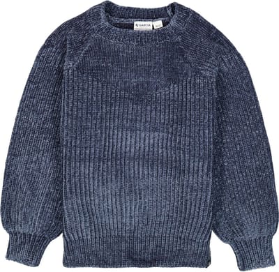 GARCIA Meisjes Trui Blauw Long mouw - Maat 128/134