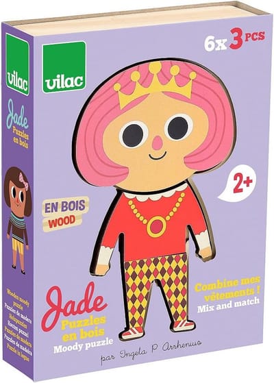 Houten Puzzel voor Kinderen - Stimuleert Concentratie en Coördinatie