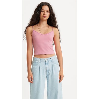 Levi's Dry Tank Top Pink Größe: L | Tanktops Outlet | Damen | Rosa