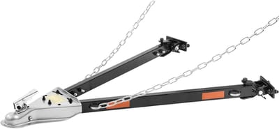 Famanu – Aanhangerhaak, 2495 kg gepoedercoat, universele trekhaak van gelegeerd staal, koppeling geschikt voor 2 inch kogelkoppeling, 39, 4 inch openingsbreedte, voor camper-autoaanhanger