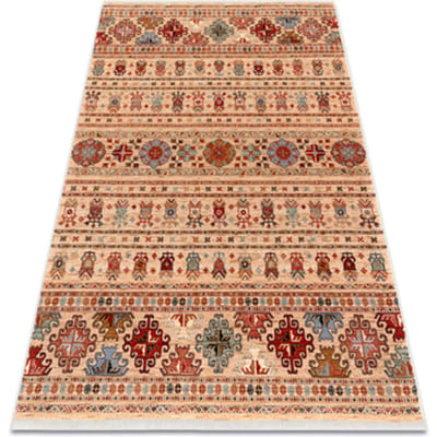 Kleden Rugsx Wollen tapijt KESHAN oosters 7684/53555 beige / 160x230 cm