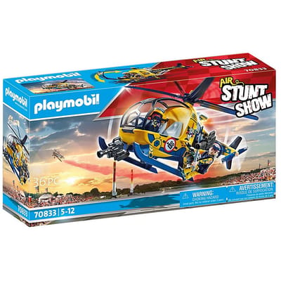 PLAYMOBIL Air Stuntshow filmploeghelikopter - 70833