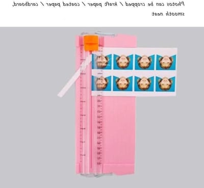 Papier Snijder - Papier Snijmachine - Papier Snel Snijden - Robuust Ontwerp - A3 A4 A5 - Paars