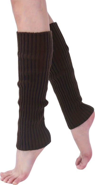 Nivard Beenwarmers - Dames - Overknee - Ballet - Wol - Kniekousen - Leg Warmers - Warm - Party - Koffie