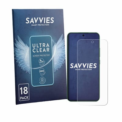 Savvies - Screenprotector voor Oppo F33 - Folie Beschermfolie transparant 18 Stuks