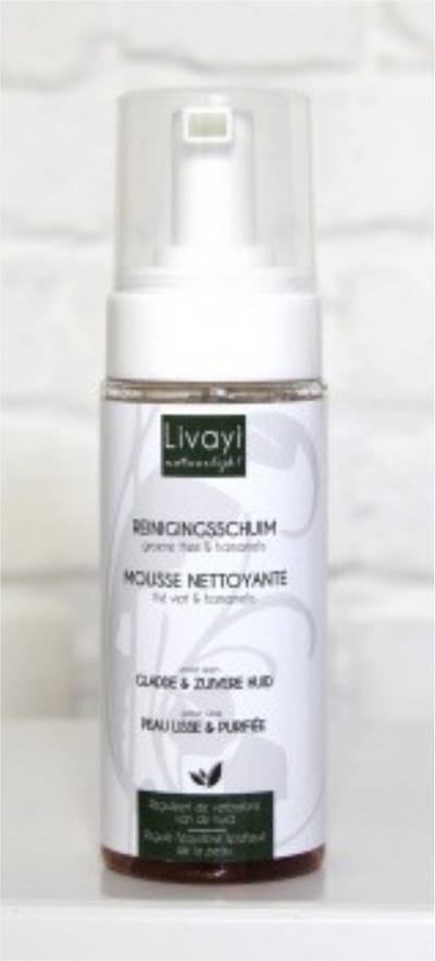 Livayi GROENE THEE REINIGINGSSCHUIM 150ml