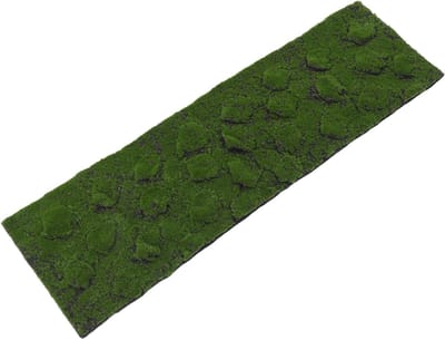 Kunstmosmat - Nepgras Tapijt - Decoratie Projecten - Zacht Geurvrij - 100 x 30 cm - Groen