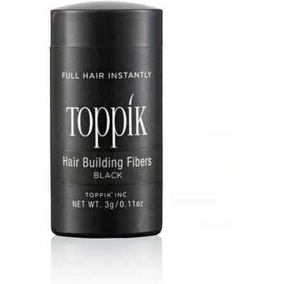 Toppik Hair Building Fibers Zwart - 3 gram - Cosmetische Haarverdikker - Verbergt haaruitval - Direct voller haar