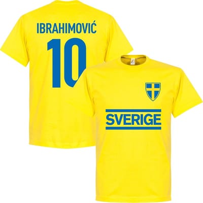 Zweden Ibrahimovic 10 T-Shirt - XXL