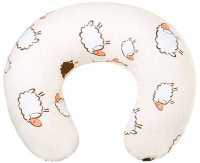 New Baby Sheep voedingskussen beige 125cm - Borstvoedingskussen