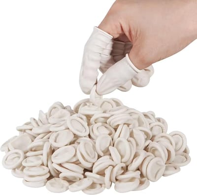 ComfiCare® Vingercondoom 100 stuks Medium – Vingerbeschermer – Vingerbob – Vinger condooms – Vingerverband – Vingercondooms Medium – Vingerbeschermer snijden – Vingercondoom – Vingercondoom waterdicht - Wit