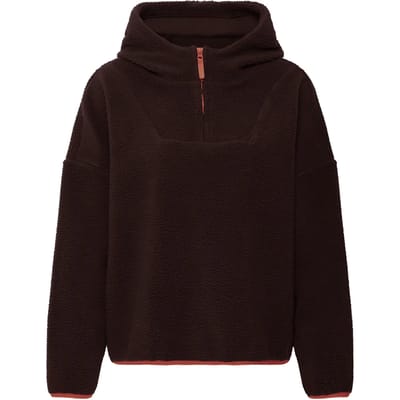 Dames fleece hoodie cardigan Ichi IHMonsi