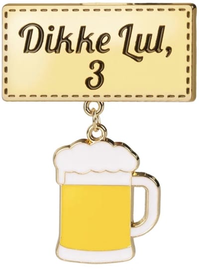 Broche Dikke Lul 3 Bier