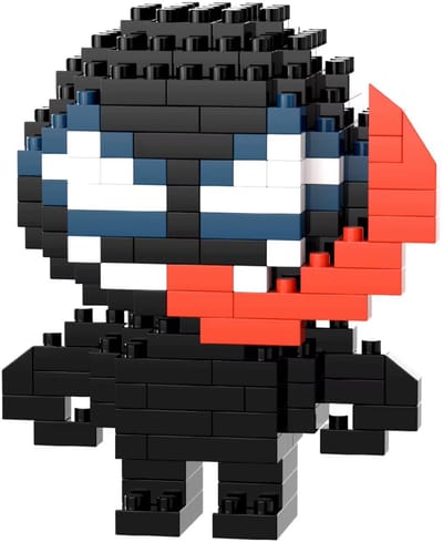 Venom - Nano Blocks - Bouwset – 225 Stukjes DIY Mini Bouwstenen - Blokken - Speelgoed - BRICKY