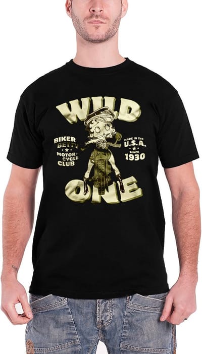 T-shirt voor volwassenen met uniek ontwerp - Zwart