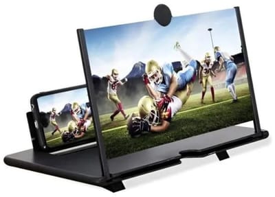 Vyzio - Beeldscherm Vergroter HD - Telefoon Bioscoop - 3D Schermvergroter - 9.8 Inch - Opvouwbaar - Thuisbioscoop - 3-5X Vergroting - Zwart - ZOOMPLUS