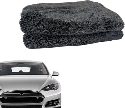 Microvezeldoek 1200 GSM – Extra Dik Droogdoek – Krasvrij & Super Absorberend – 50x80 cm – Auto & Motor