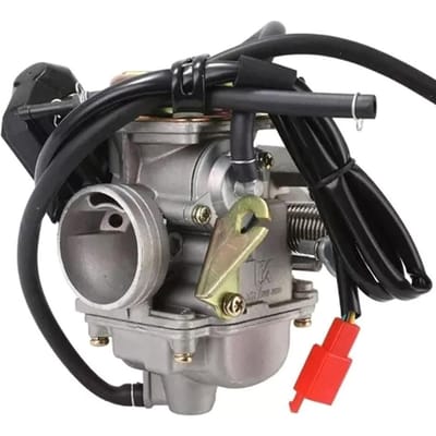 Motorfiets Carburateur Conversie Onderdelen voor Verbeterde Motorprestaties Compatibel met CS125 WS150 zilver