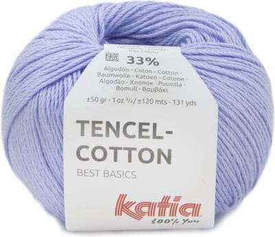 Katia Tencel-Cotton - 34 licht lila - Lyocell/Katoen Garen