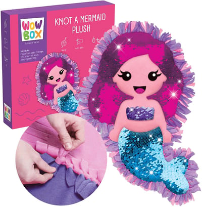 Wow Box Zeemeermin Creatieve kit Kussen met pailletten DIY
