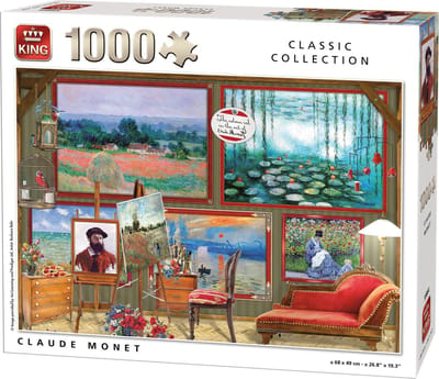 King Puzzel - Claude Monet - 1000 Stukjes