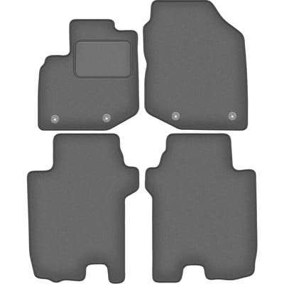 Grafiet automatten voor: Honda City V FL sedan (2011-2013)