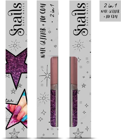 SNAILS Slakken - Nagelglitter 2-in-1.