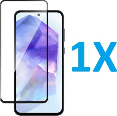 Volledige dekking Screenprotector Glas - Tempered Glass Screen Protector Geschikt voor: Samsung Galaxy A35 - 1x