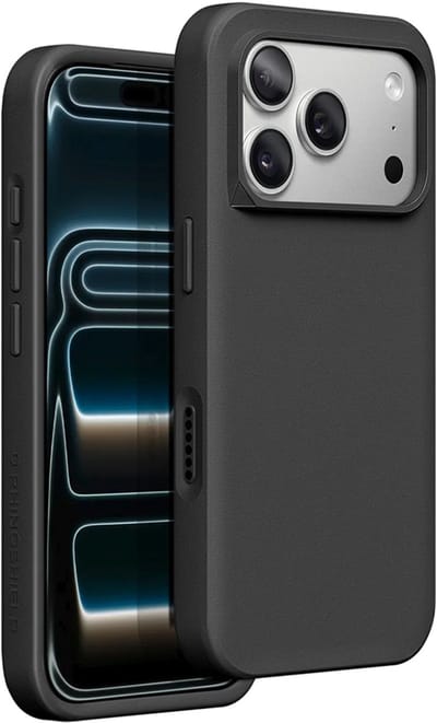 Rhinoshield, Hoesje geschikt voor iPhone 17 Pro Max - SolidX Series 3.5m Valbescherming Elegant Design, Zwart