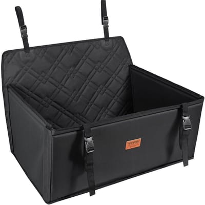 Hond Booster Autostoel Huisdier Autostoel voor S M L Honden tot 22 kg Zwart