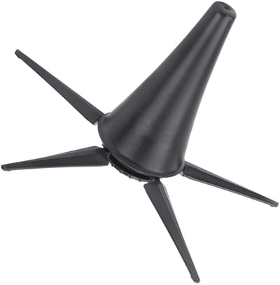 Dailygoods- Klarinetstandaard Opvouwbaar - Blaasinstrumentenrek - 5-poots Fluitbeugel - Hoogwaardig ABS - Lichtgewicht en Waterdicht - Instrumentstandaard