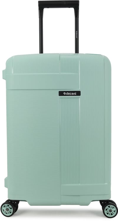 Decent TRANSIT 2.0 Spinner TSA Reiskoffer vaste sluiting 43 liter - Handbagage koffer 55cm met kliksloten - Lichtgewicht koffer - Reiskoffer - Veilig TSA Cijferslot – Mintgroen