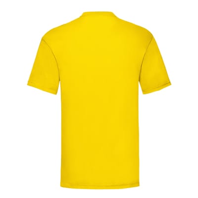 Fruit of the Loom Heren Valueweight T-Shirt (Geel)
