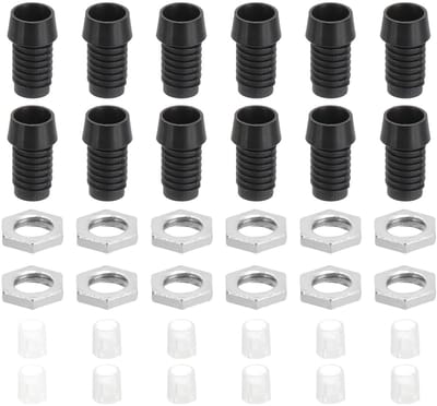 Solidchoice - 3 mm LED-houder, 60 stuks, Plastic Montagebeugel voor Paneel LED-display
