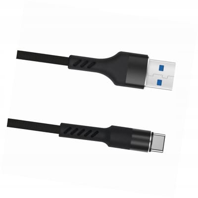 USB-C Kabel 1m Snel Laden Versterkt voor Motorola Moto G32
