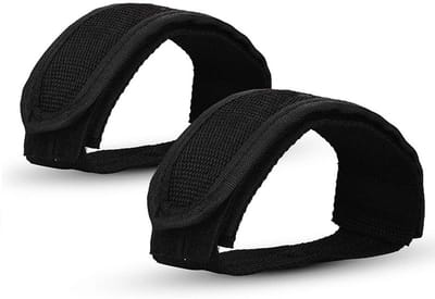 Fietspedalen Bands Voeten Set - 2 stuks - Nylon - Pedal straps - Fietspedalen Race - Toeclips Universeel - Verstelbaar - Zwart