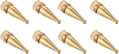 Luidspreker Spikes - Hifi Voeten - Trillingsreductie - Koper M8 Draad - 36.2mm Hoogte - Goud