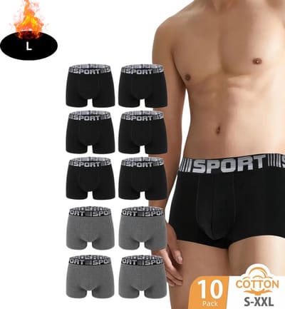 Nivard Onderbroeken Heren - Boxershort - Ondergoed - Boxer - Underwear - Mannen - 10 Pack - Gemengd - L