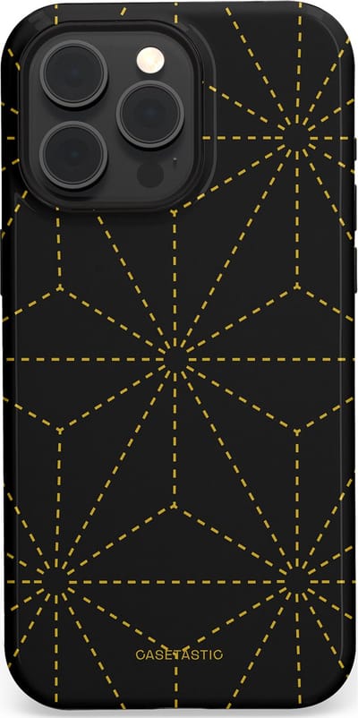 Casetastic Hoesje Geschikt voor Apple iPhone 15 Pro Max Magsafe - Stijlvolle Beschermende Duo-layer Case - Vouwlijn