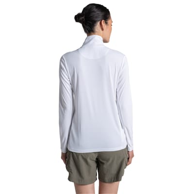 Craghoppers Dames/Dames Nosilife Half Zip Top (Wit)